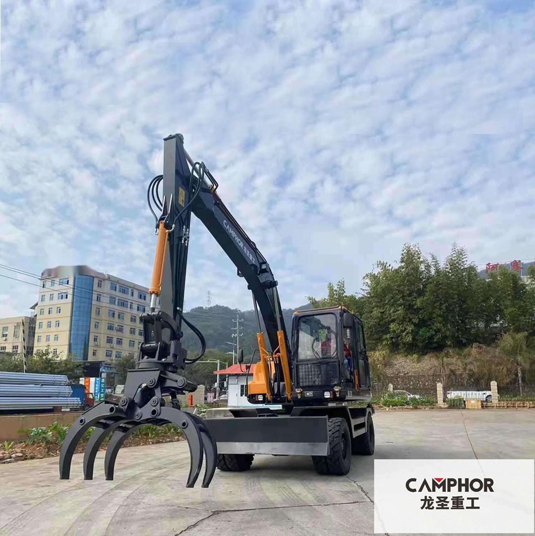 龍圣重工NB-120液壓輪式挖掘機